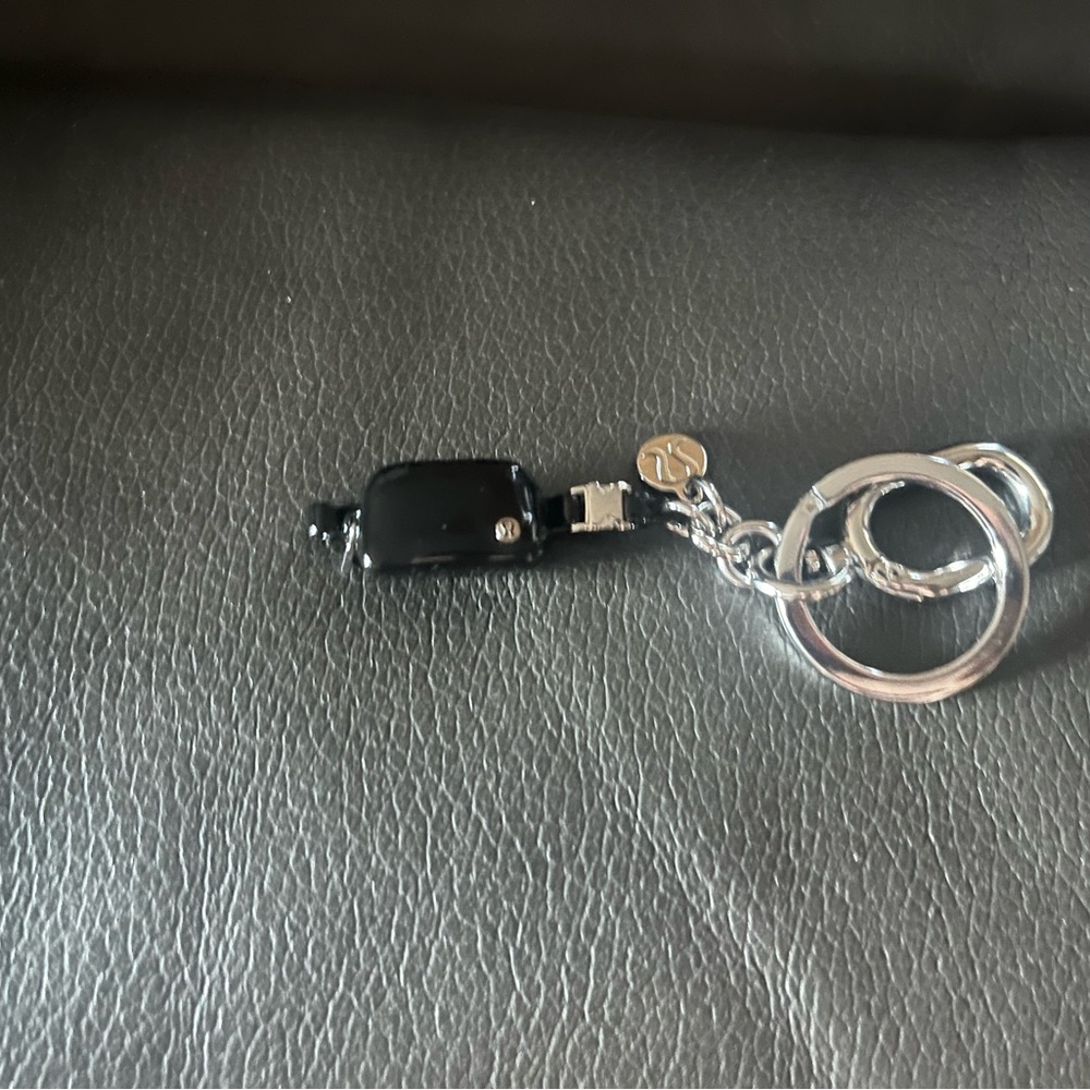 Lululemon black belt bag Keychain